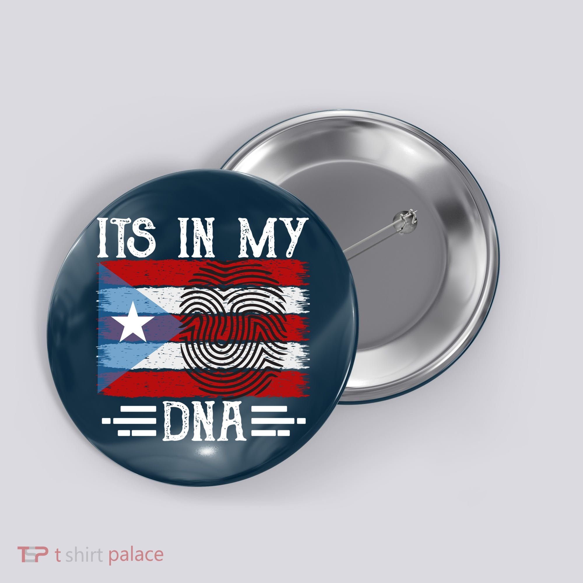 Puerto Rico Dna Button