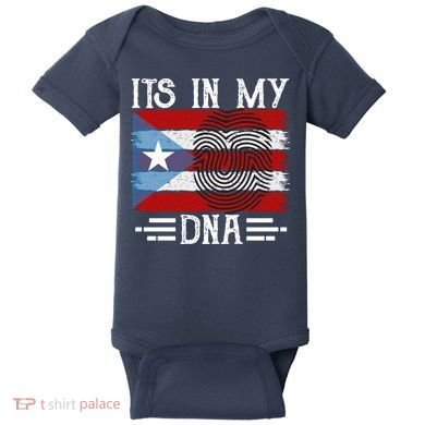 Puerto Rico Dna Baby Bodysuit