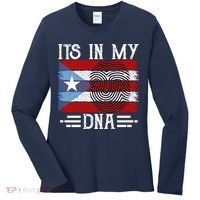Puerto Rico Dna Women's Long Sleeve Shirt thumb 0