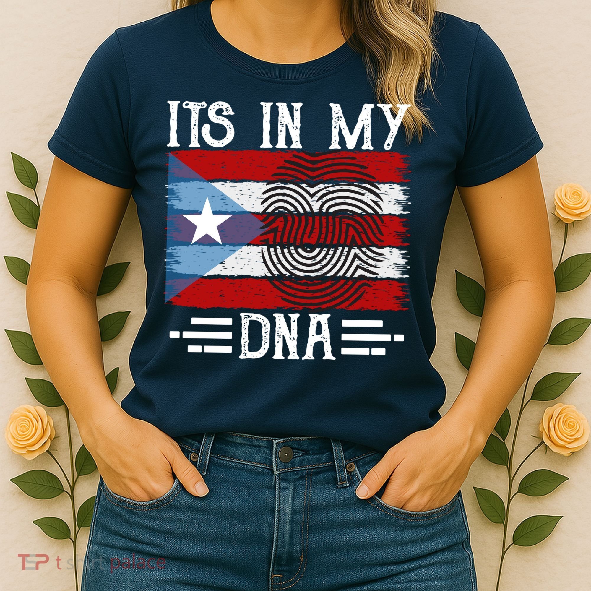 Puerto Rico Dna Women's T-Shirt