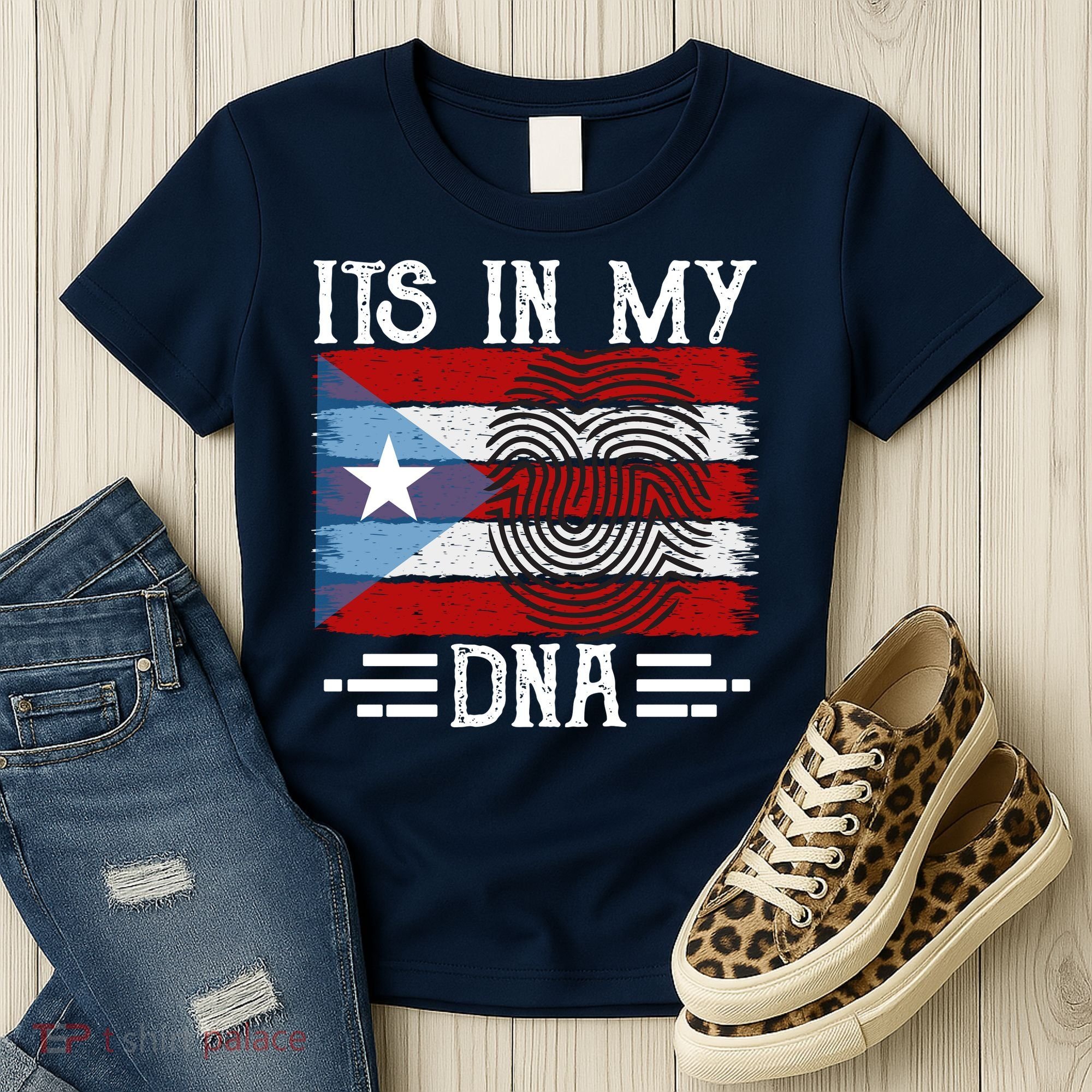Puerto Rico Dna Women's T-Shirt