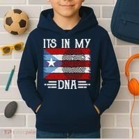 Puerto Rico Dna Kids Hoodie thumb 2