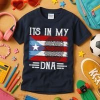 Puerto Rico Dna Kids T-Shirt thumb 3