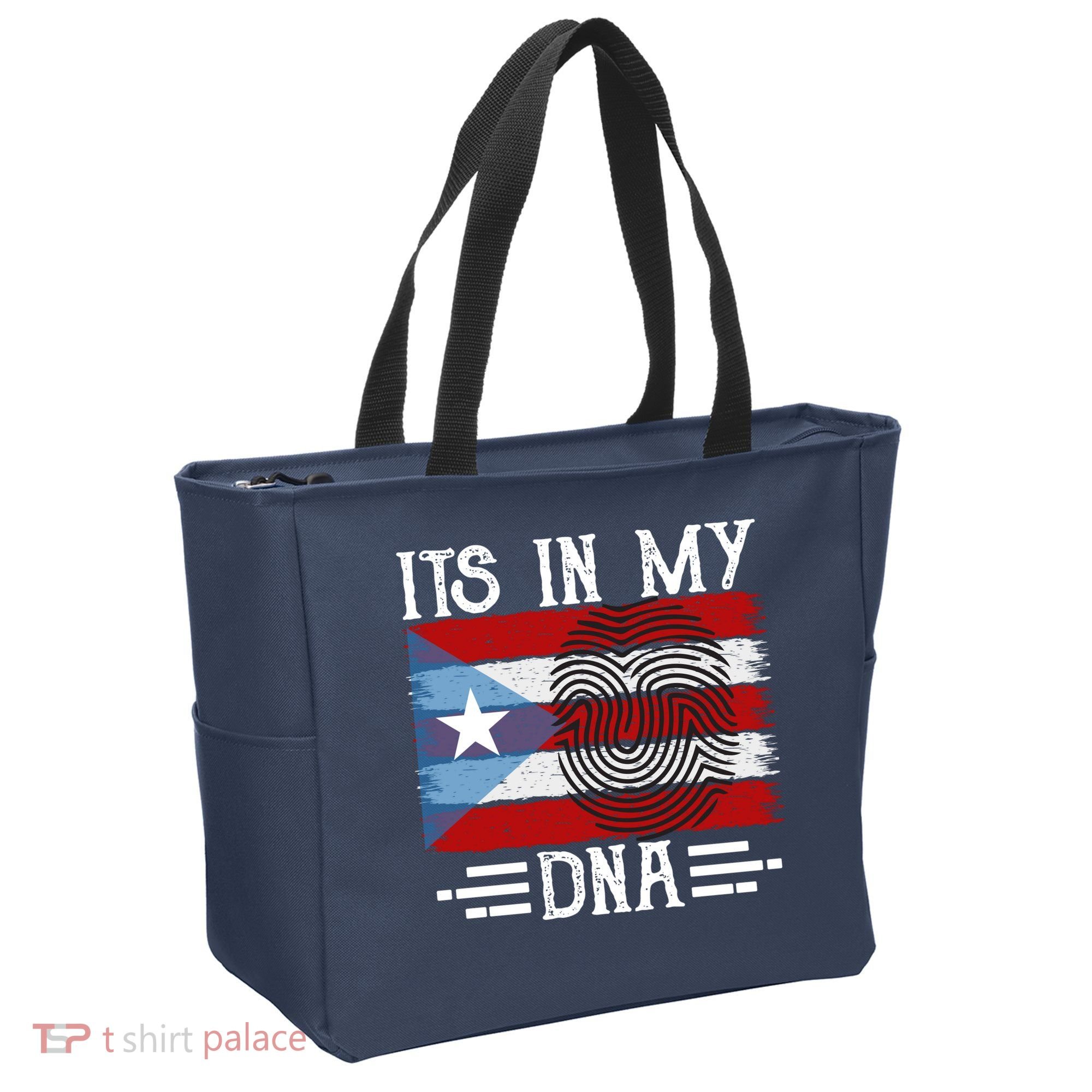 Puerto Rico Dna Tote Bag