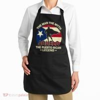 Puerto Rico Dad Abuelo Man Myth Puerto Rican Legend Apron thumb 2