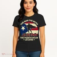 Puerto Rico Dad Abuelo Man Myth Puerto Rican Legend Women's T-Shirt thumb 4