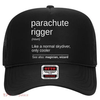 Parachute Rigger Definition Design Skydiving Packer Hat