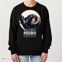 Pedro Racoon Dance Popular Internet Meme Mapache Dance Women's Sweatshirt thumb 0