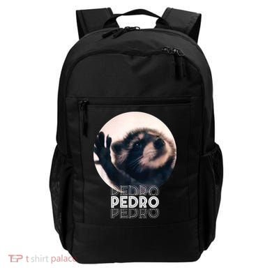 Pedro Racoon Dance Popular Internet Meme Mapache Dance Backpack