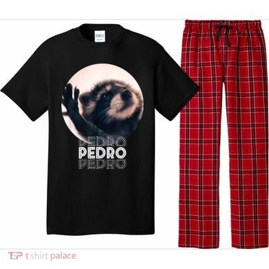 Pedro Racoon Dance Popular Internet Meme Mapache Dance Pajama Set