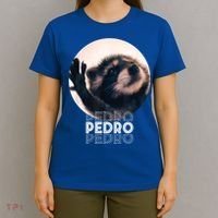 Pedro Racoon Dance Popular Internet Meme Mapache Dance T-Shirt thumb 4