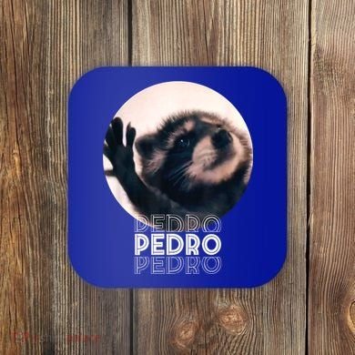 Pedro Racoon Dance Popular Internet Meme Mapache Dance Coaster