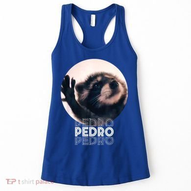 Pedro Racoon Dance Popular Internet Meme Mapache Dance Women's Tank Top