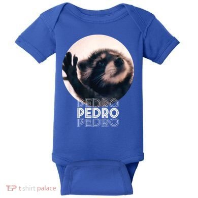 Pedro Racoon Dance Popular Internet Meme Mapache Dance Baby Bodysuit