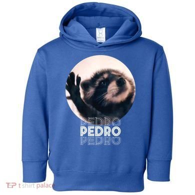 Pedro Racoon Dance Popular Internet Meme Mapache Dance Toddler Hoodie