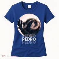 Pedro Racoon Dance Popular Internet Meme Mapache Dance Women's T-Shirt thumb 0