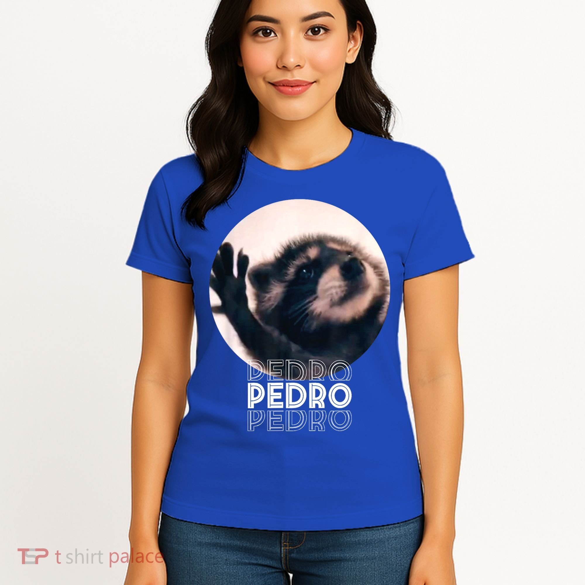 Pedro Racoon Dance Popular Internet Meme Mapache Dance Women's T-Shirt