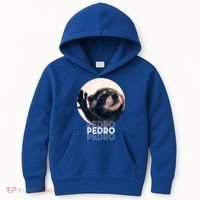 Pedro Racoon Dance Popular Internet Meme Mapache Dance Kids Hoodie thumb 0