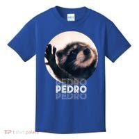 Pedro Racoon Dance Popular Internet Meme Mapache Dance Kids T-Shirt thumb 0