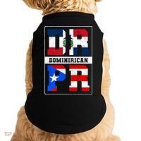 Puerto Rican Dominican Republic Dominirican Flag Pride Meaningful Gift Doggie Tank thumb 0