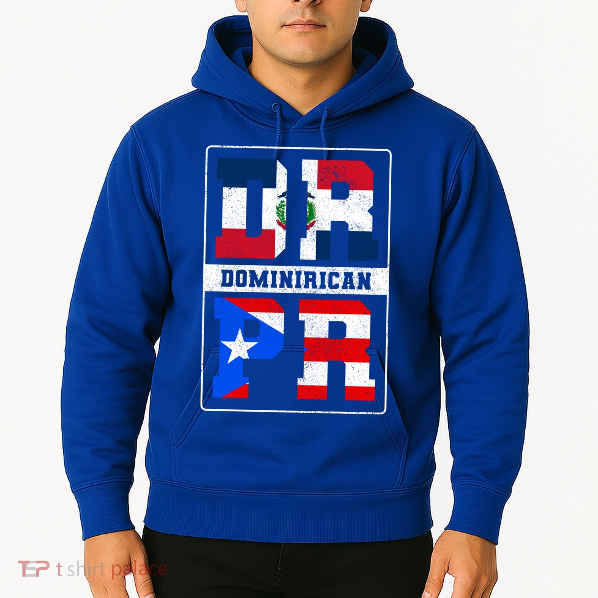 Puerto Rican Dominican Republic Dominirican Flag Pride Meaningful Gift Hoodie