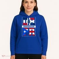 Puerto Rican Dominican Republic Dominirican Flag Pride Meaningful Gift Hoodie thumb 5