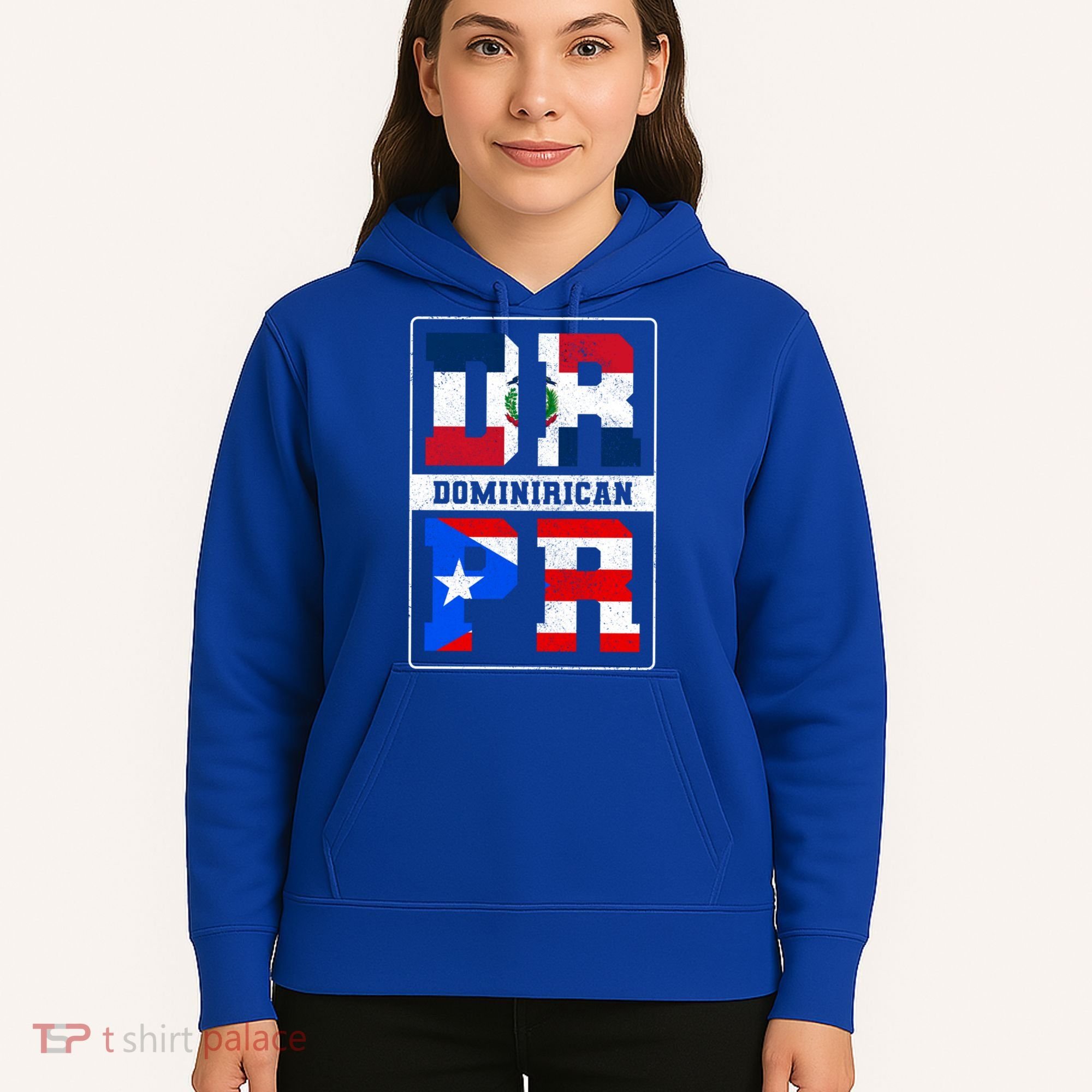 Puerto Rican Dominican Republic Dominirican Flag Pride Meaningful Gift Hoodie
