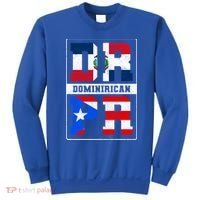 Puerto Rican Dominican Republic Dominirican Flag Pride Meaningful Gift Sweatshirt thumb 0