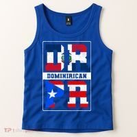 Puerto Rican Dominican Republic Dominirican Flag Pride Meaningful Gift Tank Top thumb 2