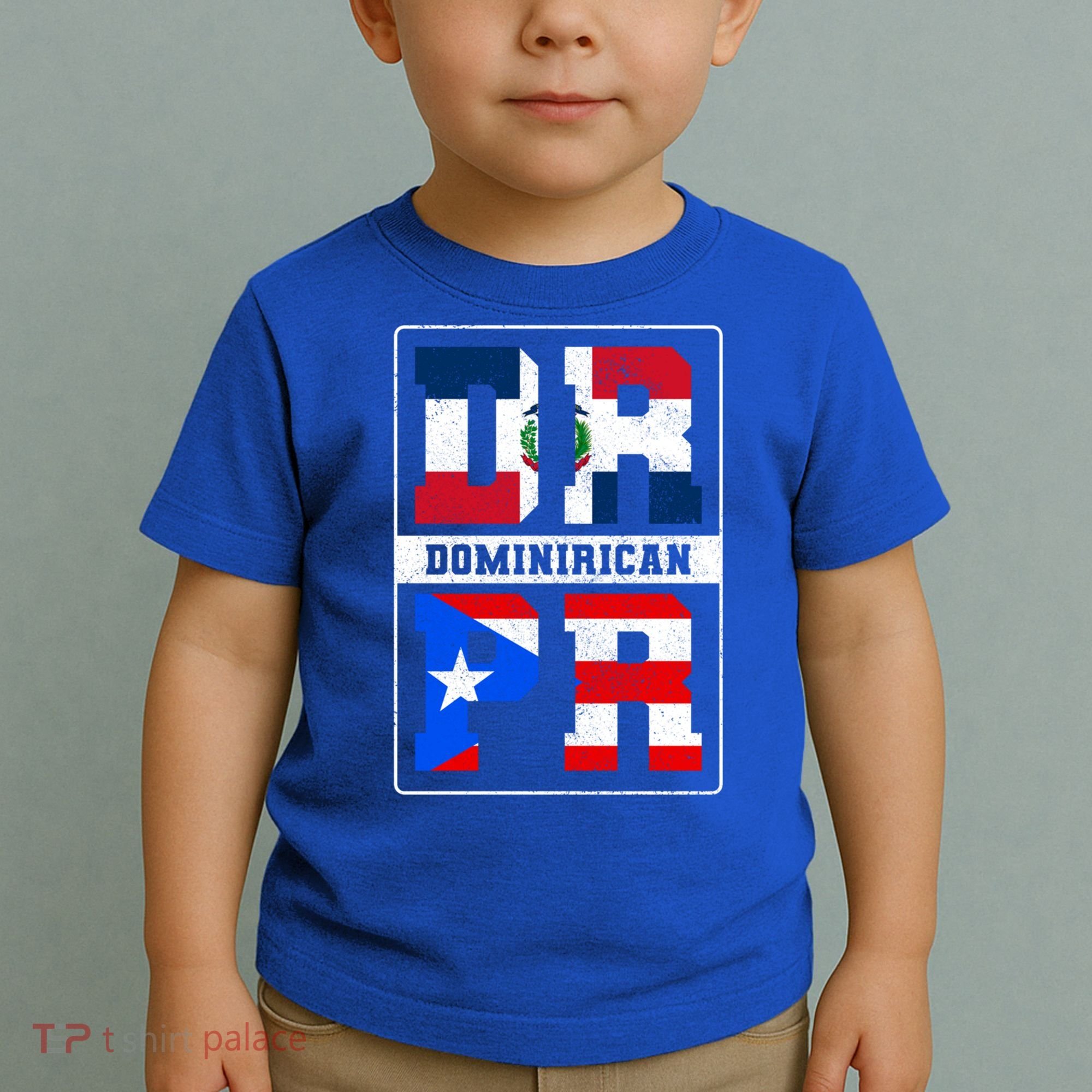 Puerto Rican Dominican Republic Dominirican Flag Pride Meaningful Gift Toddler T-Shirt