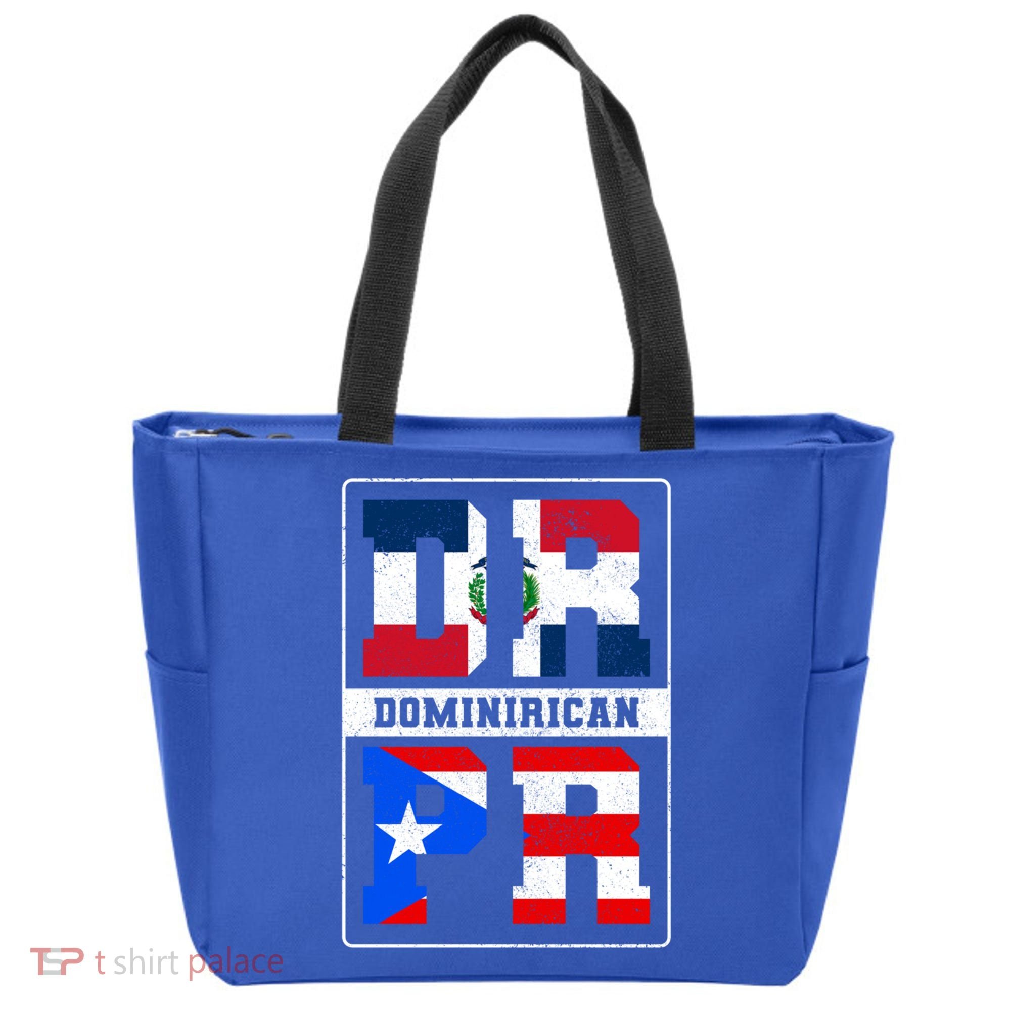 Puerto Rican Dominican Republic Dominirican Flag Pride Meaningful Gift Tote Bag