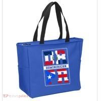 Puerto Rican Dominican Republic Dominirican Flag Pride Meaningful Gift Tote Bag thumb 2