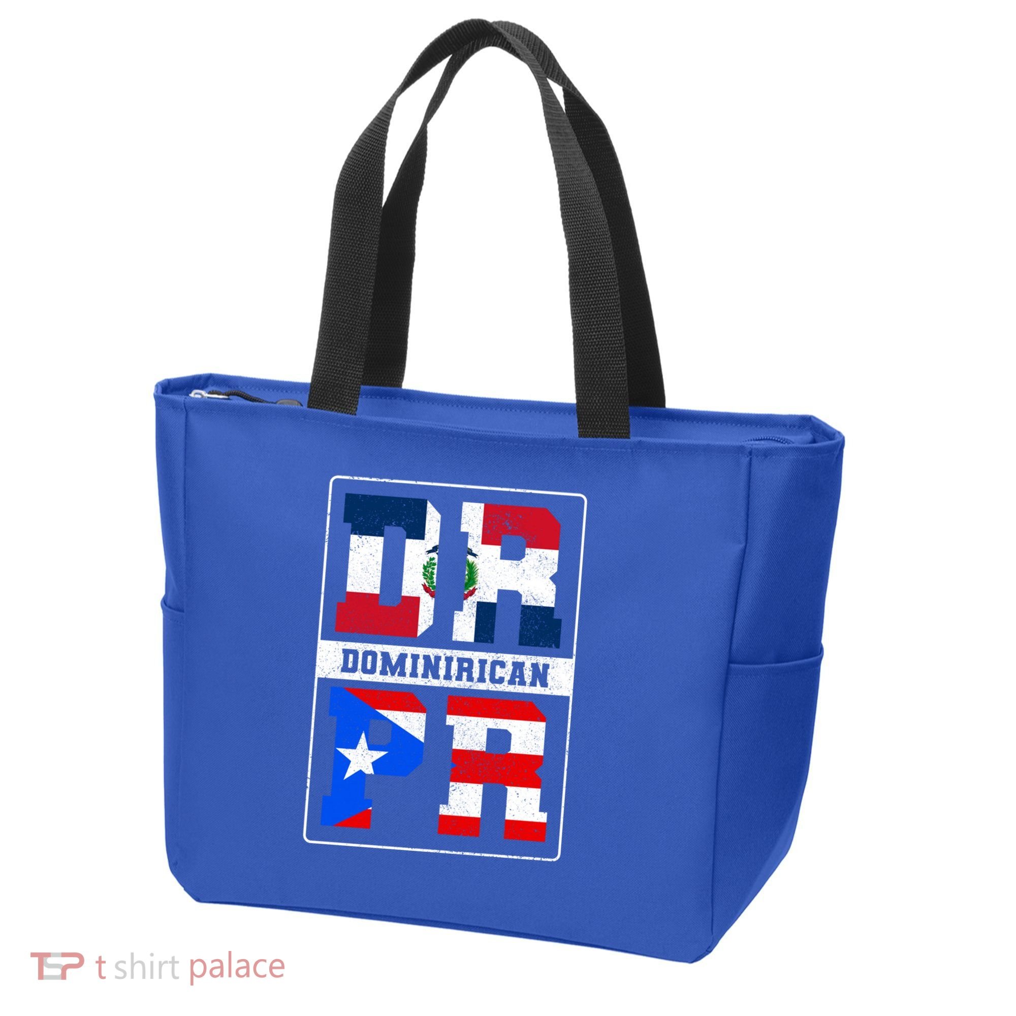 Puerto Rican Dominican Republic Dominirican Flag Pride Meaningful Gift Tote Bag