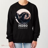 Pedro Racoon Dance Popular Internet Meme Mapache Dance Women's Sweatshirt thumb 0