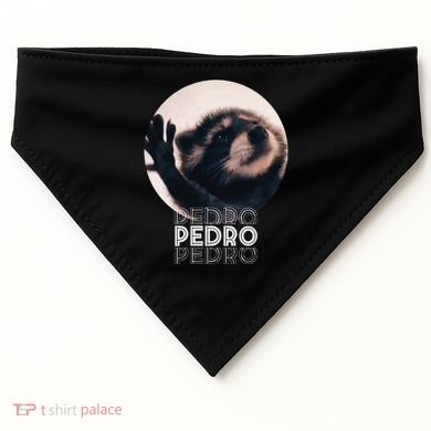 Pedro Racoon Dance Popular Internet Meme Mapache Dance USA-Made Doggie Bandana