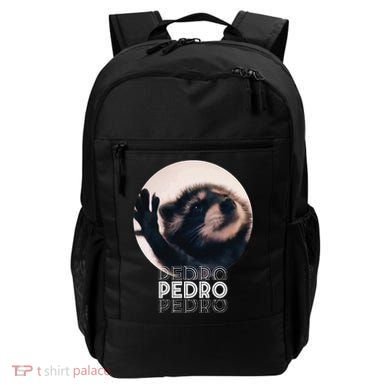 Pedro Racoon Dance Popular Internet Meme Mapache Dance Backpack