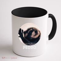 Pedro Racoon Dance Popular Internet Meme Mapache Dance Coffee Mug thumb 1