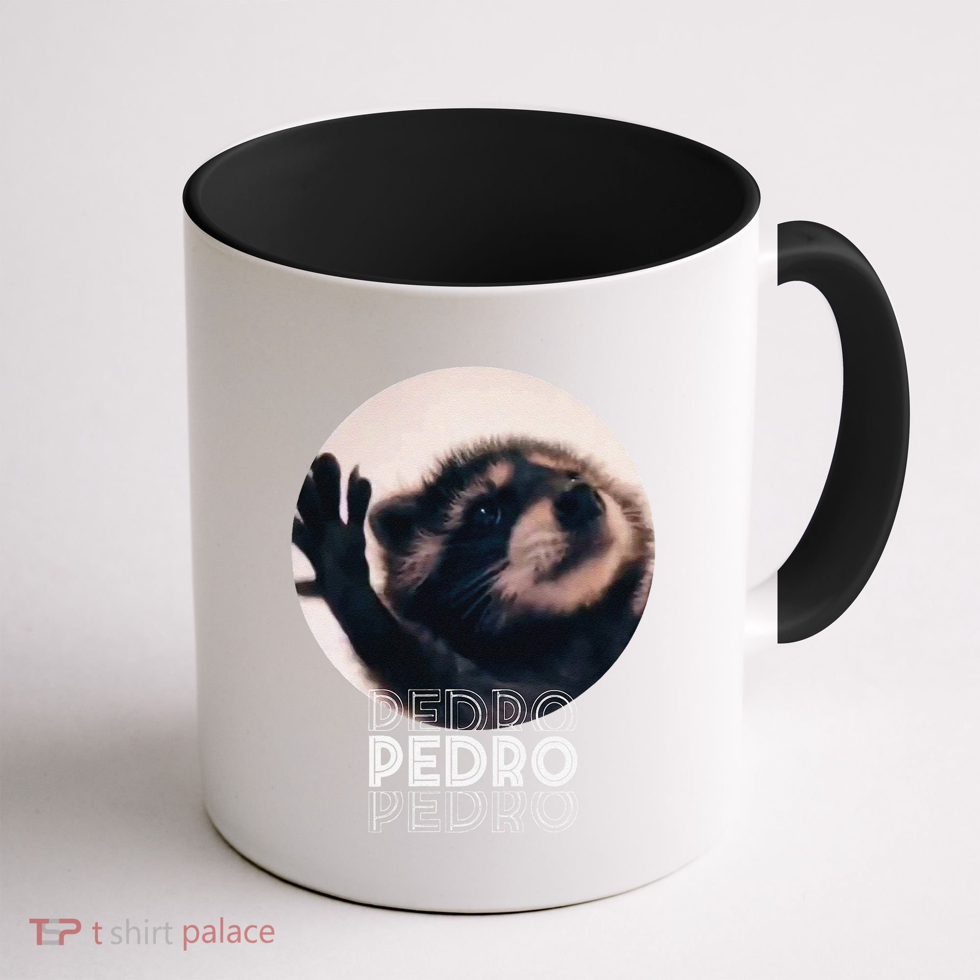 Pedro Racoon Dance Popular Internet Meme Mapache Dance Coffee Mug