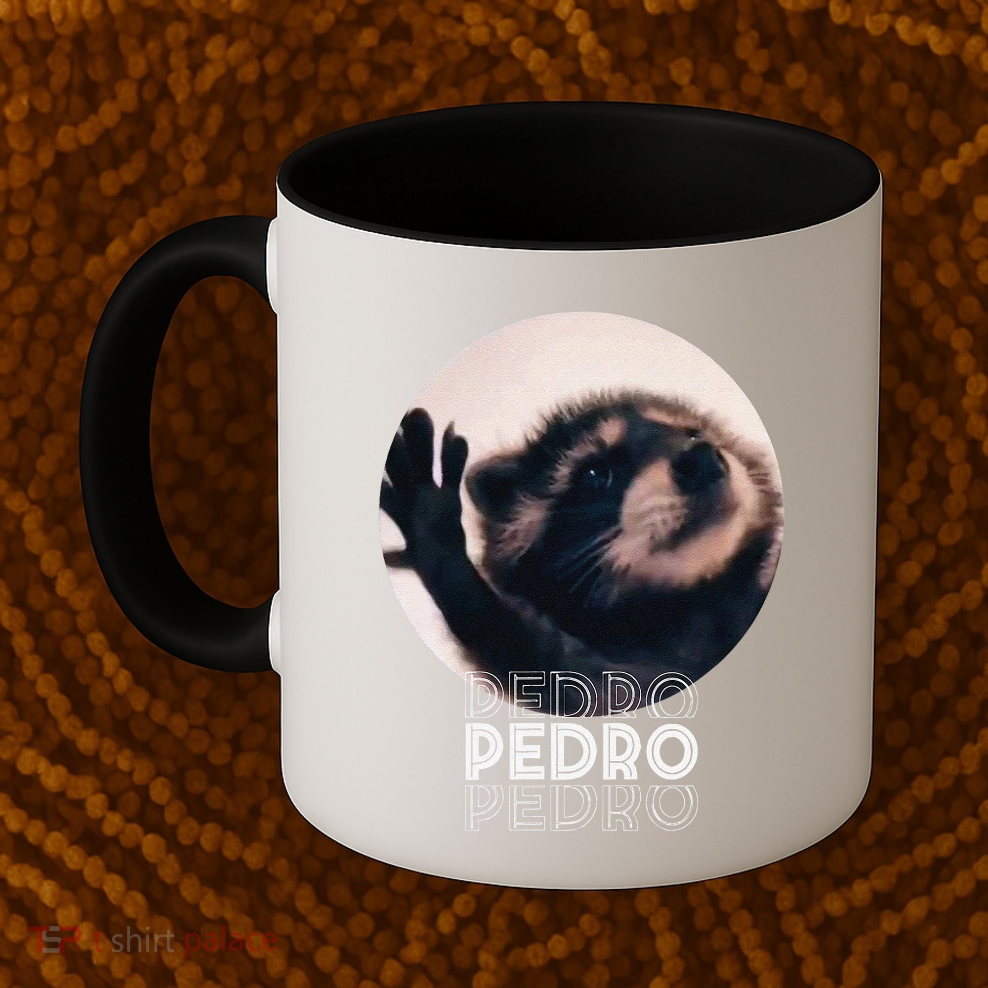 Pedro Racoon Dance Popular Internet Meme Mapache Dance Coffee Mug