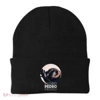 Pedro Racoon Dance Popular Internet Meme Mapache Dance Beanie thumb 0