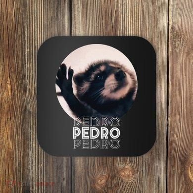 Pedro Racoon Dance Popular Internet Meme Mapache Dance Coaster