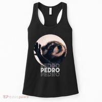 Pedro Racoon Dance Popular Internet Meme Mapache Dance Women's Tank Top thumb 0