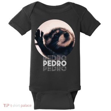 Pedro Racoon Dance Popular Internet Meme Mapache Dance Baby Bodysuit