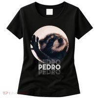 Pedro Racoon Dance Popular Internet Meme Mapache Dance Women's T-Shirt thumb 0