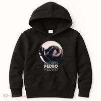 Pedro Racoon Dance Popular Internet Meme Mapache Dance Kids Hoodie thumb 0