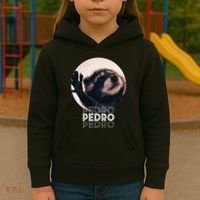 Pedro Racoon Dance Popular Internet Meme Mapache Dance Kids Hoodie thumb 3