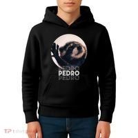 Pedro Racoon Dance Popular Internet Meme Mapache Dance Kids Hoodie thumb 4