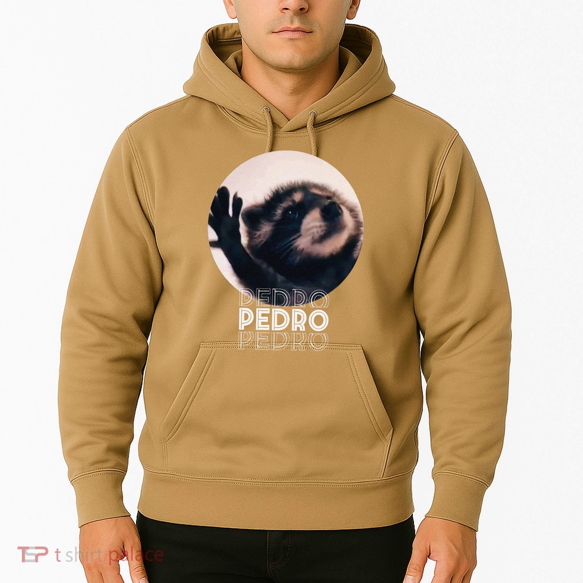 Pedro Racoon Dance Popular Internet Meme Mapache Dance Hoodie
