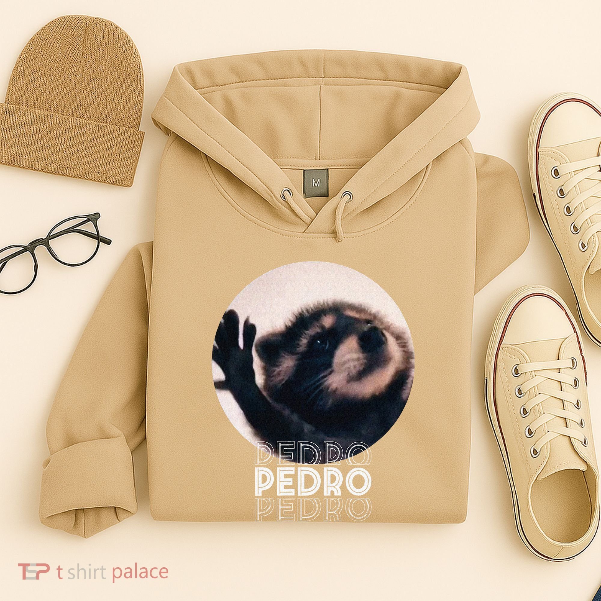 Pedro Racoon Dance Popular Internet Meme Mapache Dance Hoodie