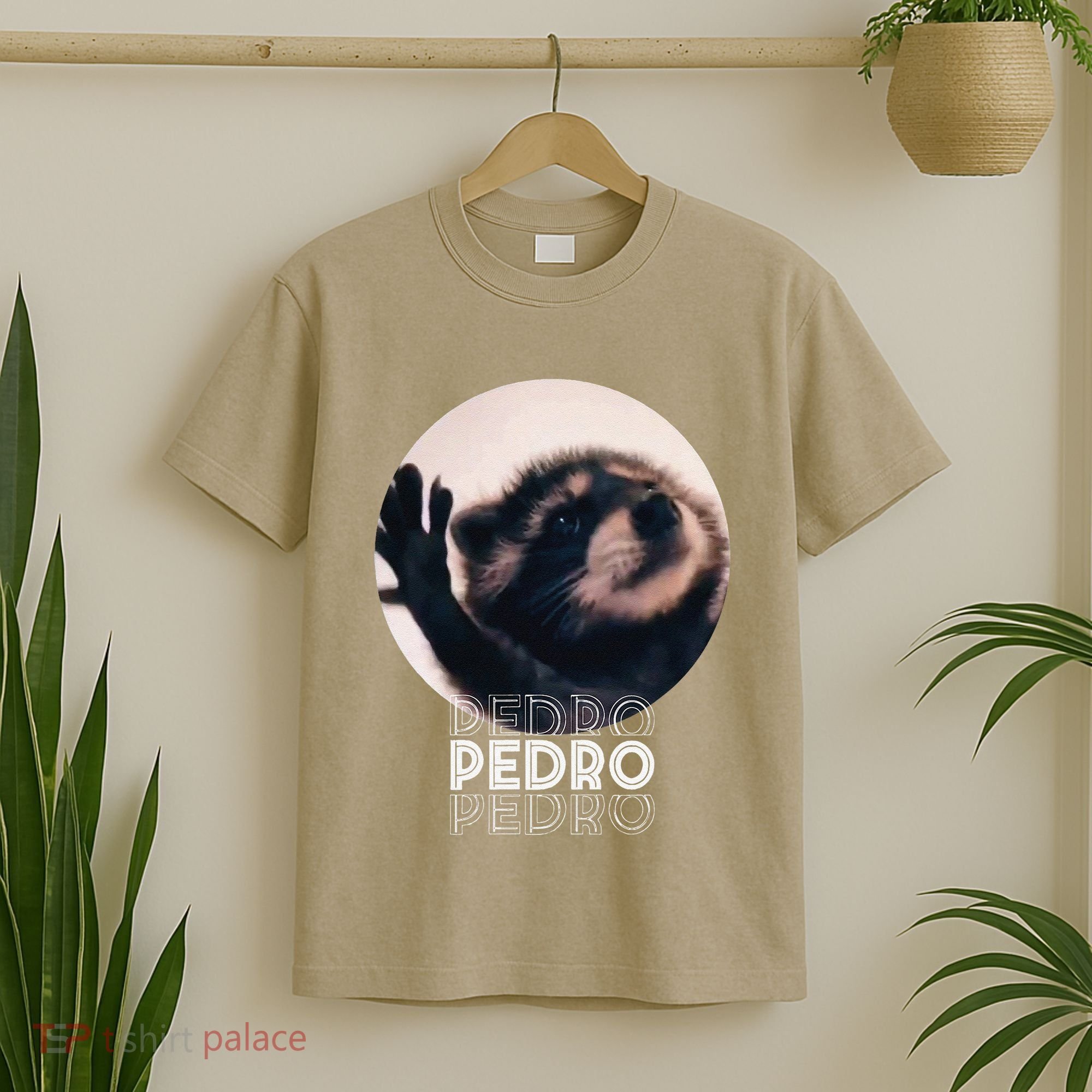 Pedro Racoon Dance Popular Internet Meme Mapache Dance T-Shirt